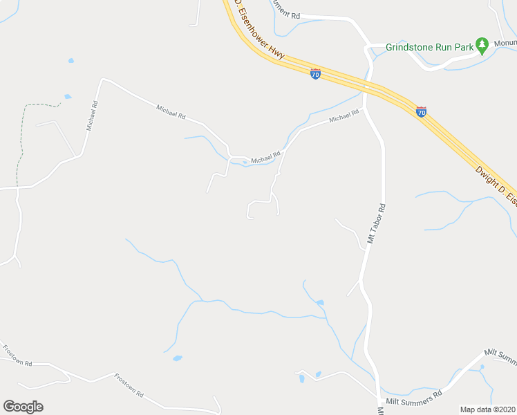 map of restaurants, bars, coffee shops, grocery stores, and more near 2315 Michael Road in Myersville