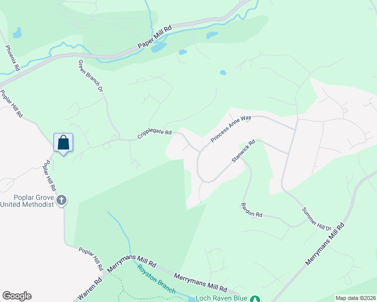 map of restaurants, bars, coffee shops, grocery stores, and more near 13702 Cripplegate Road in Phoenix