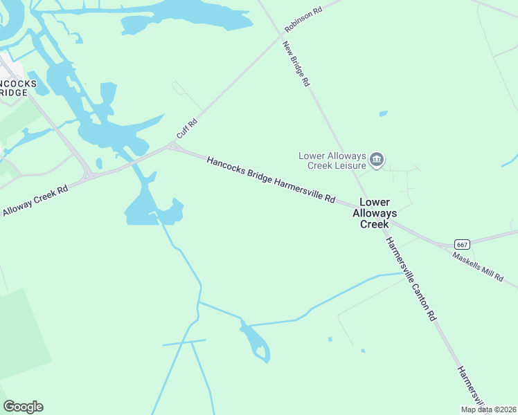 map of restaurants, bars, coffee shops, grocery stores, and more near 589 Hancocks Bridge Harmersville Road in Salem