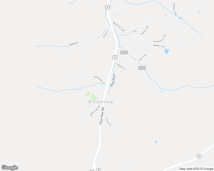 map of restaurants, bars, coffee shops, grocery stores, and more near 3500 Paw Paw Road in Paw Paw