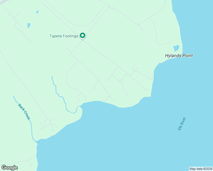 map of restaurants, bars, coffee shops, grocery stores, and more near 210 Elk View Road in North East