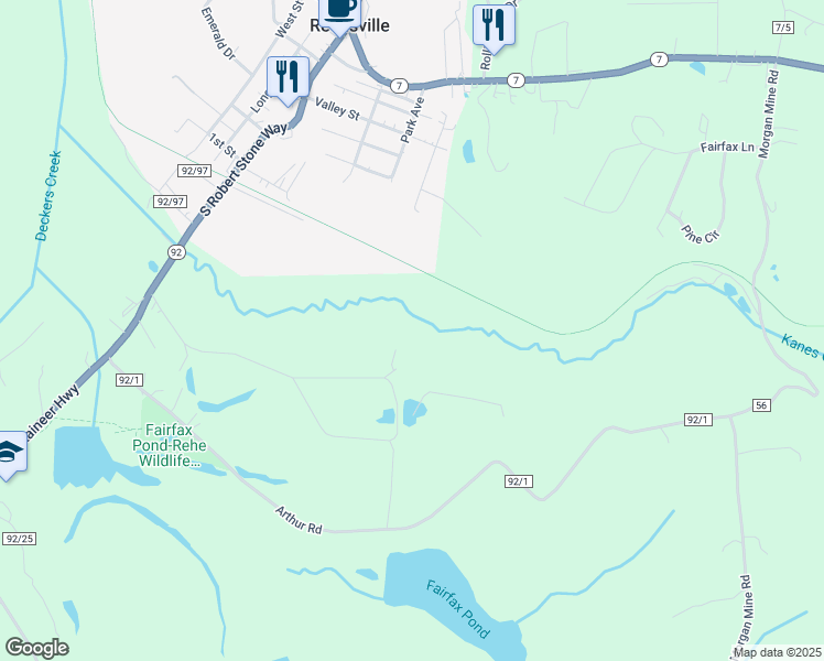 map of restaurants, bars, coffee shops, grocery stores, and more near in Reedsville