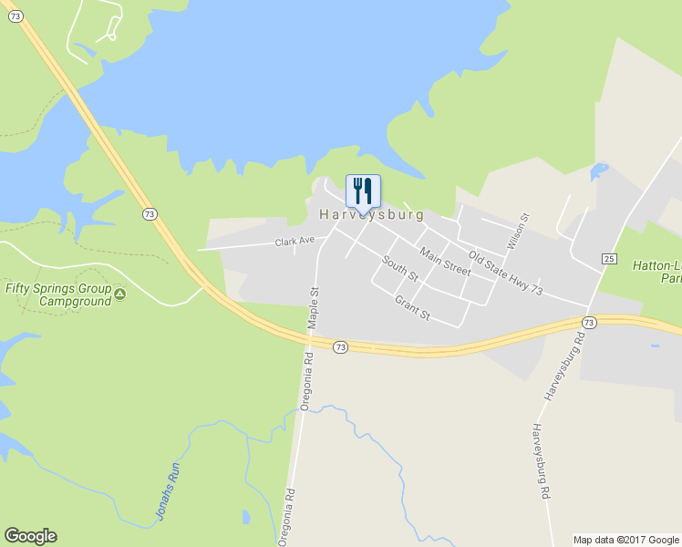 map of restaurants, bars, coffee shops, grocery stores, and more near 164 Maple Street in Waynesville