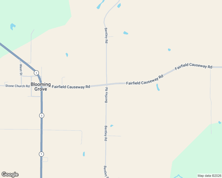 map of restaurants, bars, coffee shops, grocery stores, and more near 14472-14998 Fairfield Causeway Road in Brookville