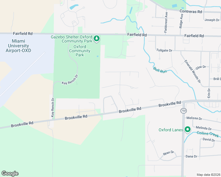 map of restaurants, bars, coffee shops, grocery stores, and more near 108 Lantern Ridge Road in Oxford