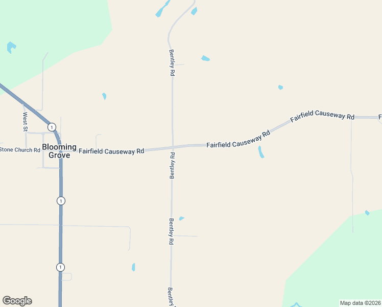 map of restaurants, bars, coffee shops, grocery stores, and more near 14190 Fairfield Causeway Road in Brookville
