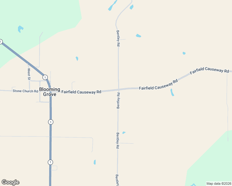 map of restaurants, bars, coffee shops, grocery stores, and more near 14066 Bentley Road in Brookville