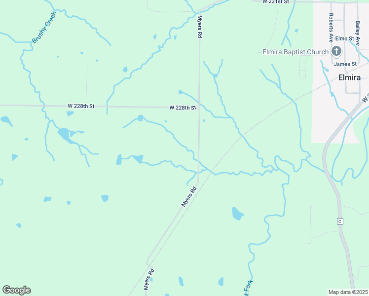 map of restaurants, bars, coffee shops, grocery stores, and more near 22678 Myers Road in Lawson