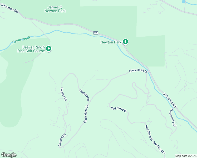 map of restaurants, bars, coffee shops, grocery stores, and more near 11789 Black Hawk Drive in Conifer