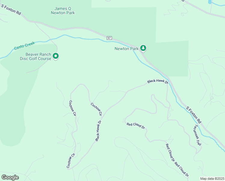 map of restaurants, bars, coffee shops, grocery stores, and more near 11789 Black Hawk Drive in Conifer