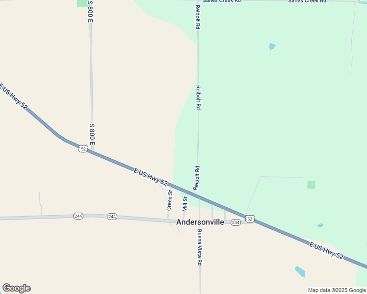 map of restaurants, bars, coffee shops, grocery stores, and more near 14088 Reibolt Road in Rushville