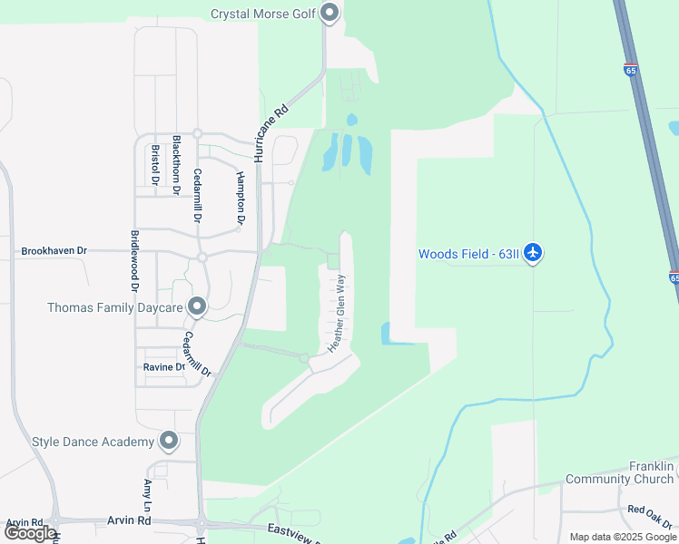 map of restaurants, bars, coffee shops, grocery stores, and more near 2188 Heather Glen Way in Franklin