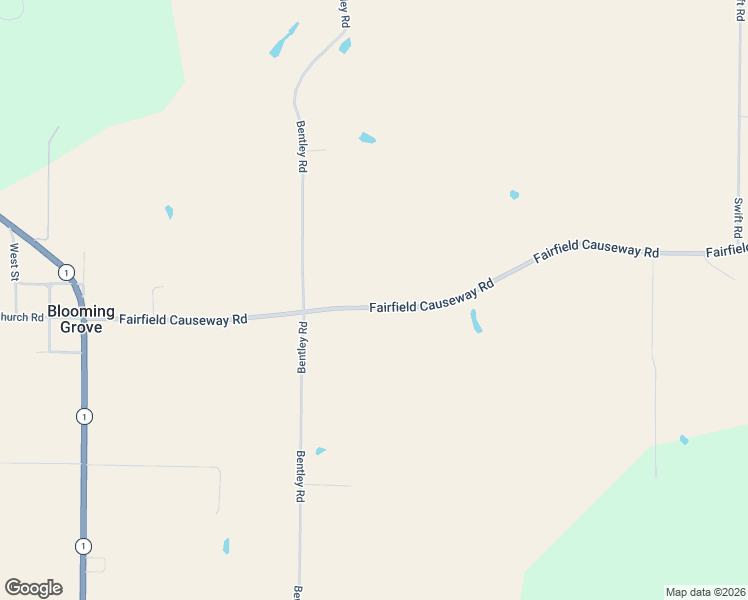 map of restaurants, bars, coffee shops, grocery stores, and more near 14182 Fairfield Causeway Road in Brookville