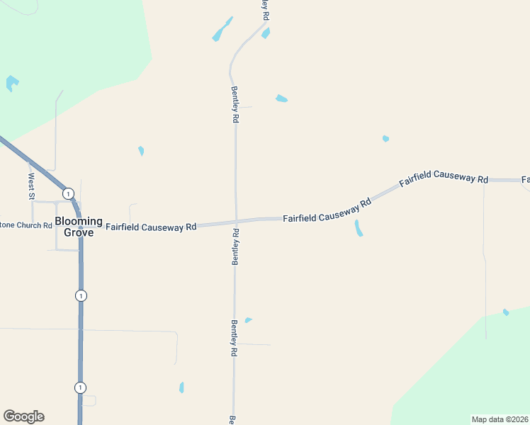 map of restaurants, bars, coffee shops, grocery stores, and more near 14190 Fairfield Causeway Road in Brookville