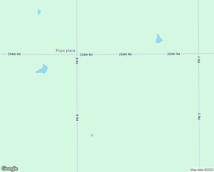 map of restaurants, bars, coffee shops, grocery stores, and more near 1119 254th Road in Havensville
