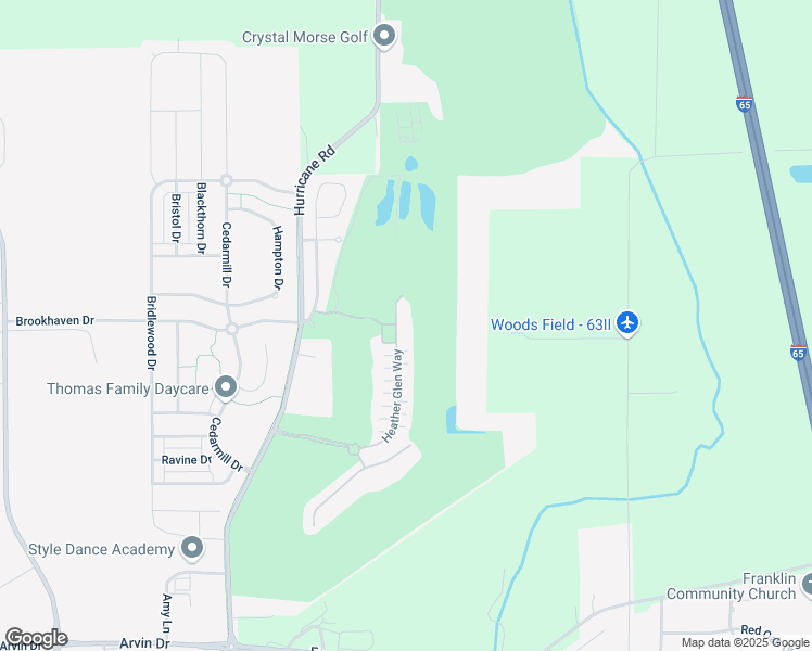 map of restaurants, bars, coffee shops, grocery stores, and more near 2258 Heather Glen Way in Franklin