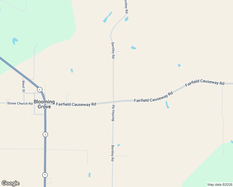 map of restaurants, bars, coffee shops, grocery stores, and more near 14487 Bentley Road in Brookville