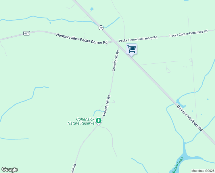 map of restaurants, bars, coffee shops, grocery stores, and more near 37 Gravelly Hill Road in Bridgeton