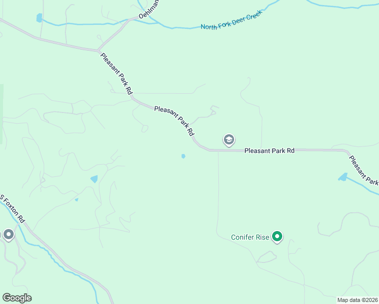 map of restaurants, bars, coffee shops, grocery stores, and more near 23412 Pleasant Park Road in Conifer