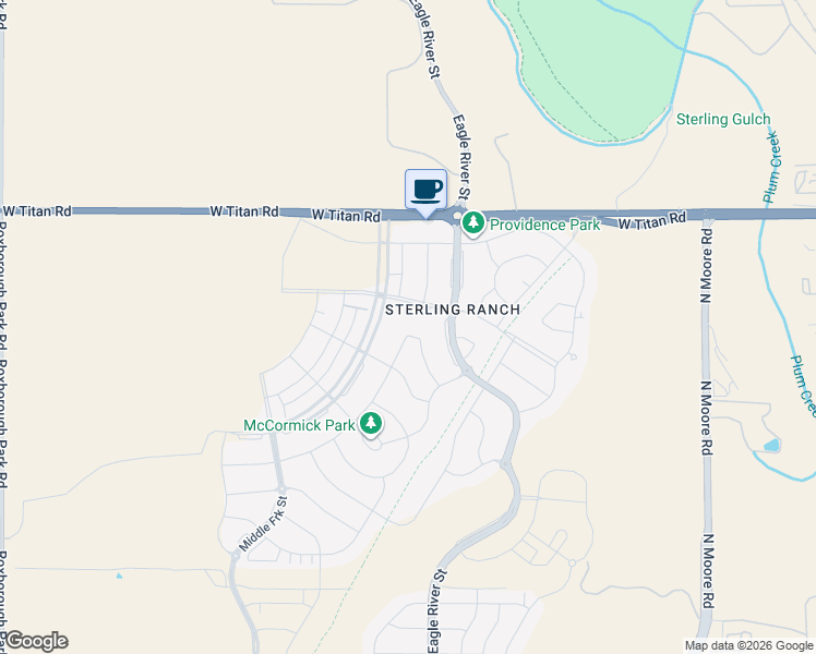 map of restaurants, bars, coffee shops, grocery stores, and more near 8173 Arapahoe Peak Street in Littleton