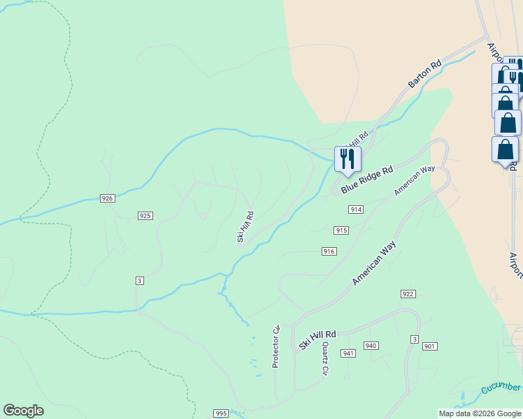 map of restaurants, bars, coffee shops, grocery stores, and more near 26 Independence Circle in Breckenridge