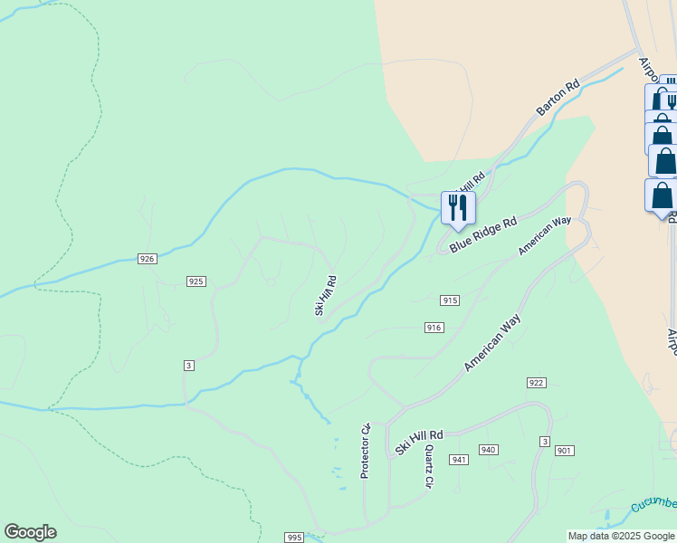map of restaurants, bars, coffee shops, grocery stores, and more near 26 Independence Circle in Breckenridge