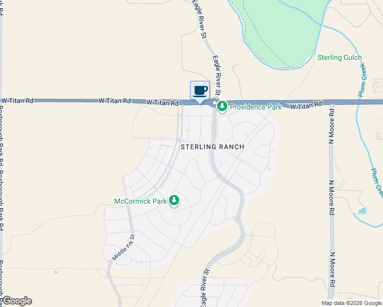 map of restaurants, bars, coffee shops, grocery stores, and more near 8173 Arapahoe Peak Street in Littleton