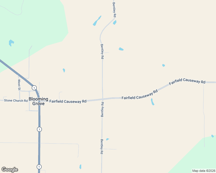 map of restaurants, bars, coffee shops, grocery stores, and more near 14487 Bentley Road in Brookville