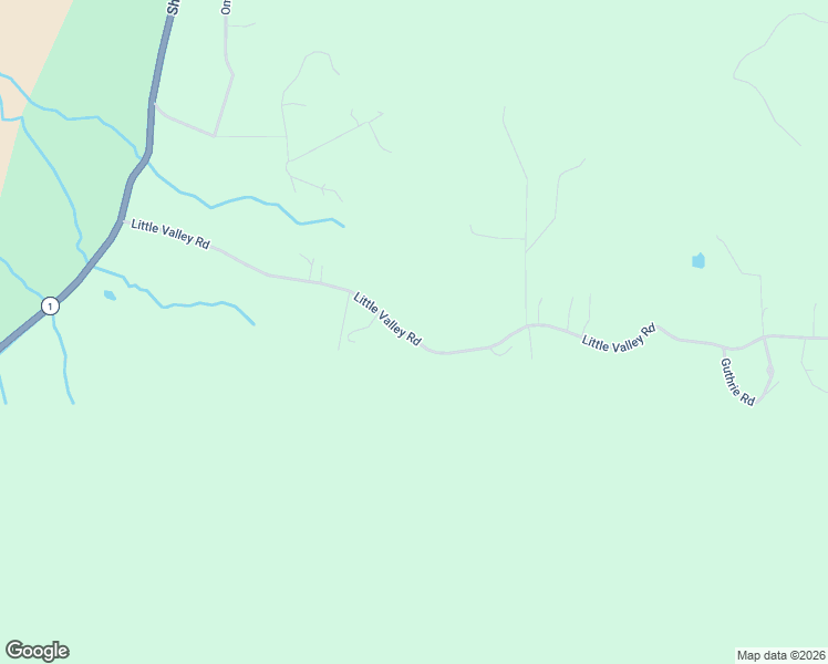 map of restaurants, bars, coffee shops, grocery stores, and more near 33370 Little Valley Road in Fort Bragg
