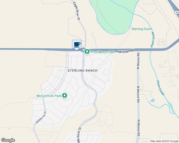 map of restaurants, bars, coffee shops, grocery stores, and more near 8034 Blue River Avenue in Littleton