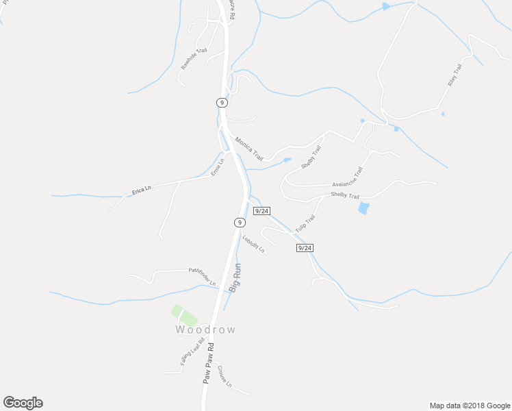 map of restaurants, bars, coffee shops, grocery stores, and more near 41 Orchard Lane in Paw Paw