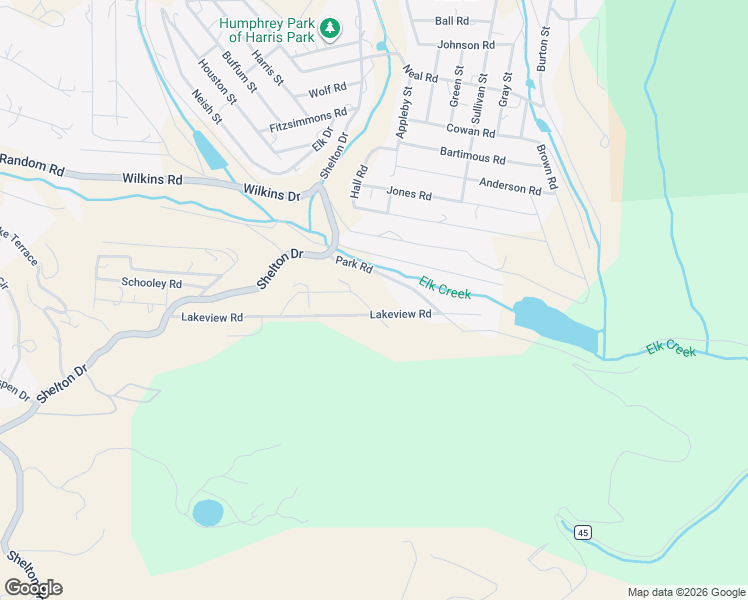 map of restaurants, bars, coffee shops, grocery stores, and more near 225 Renaud Road in Bailey