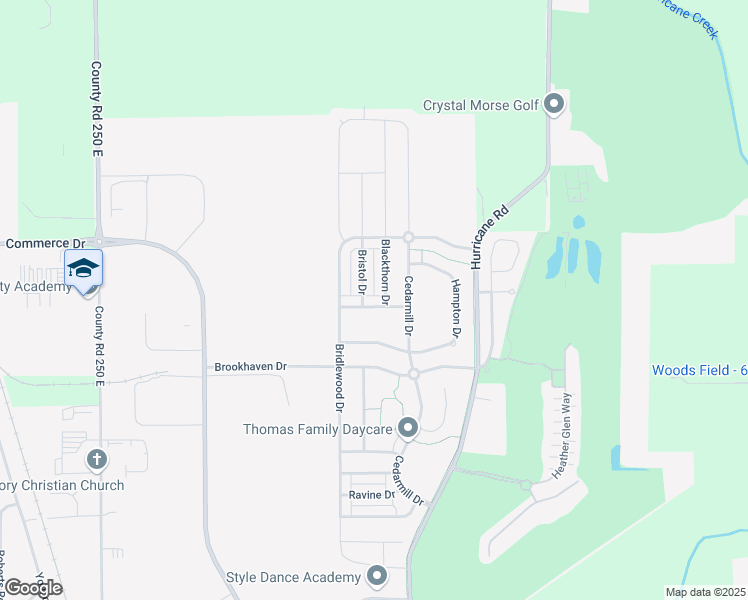 map of restaurants, bars, coffee shops, grocery stores, and more near 904 Colonial Way in Franklin