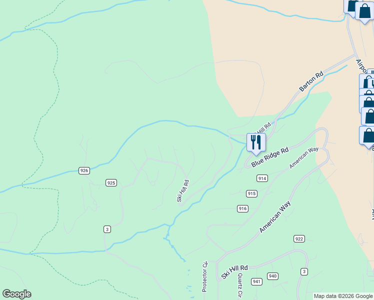 map of restaurants, bars, coffee shops, grocery stores, and more near 147 Independence Circle in Breckenridge