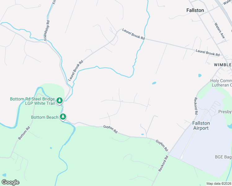 map of restaurants, bars, coffee shops, grocery stores, and more near 702 Remington Road in Fallston