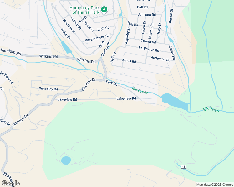 map of restaurants, bars, coffee shops, grocery stores, and more near 225 Renaud Road in Bailey