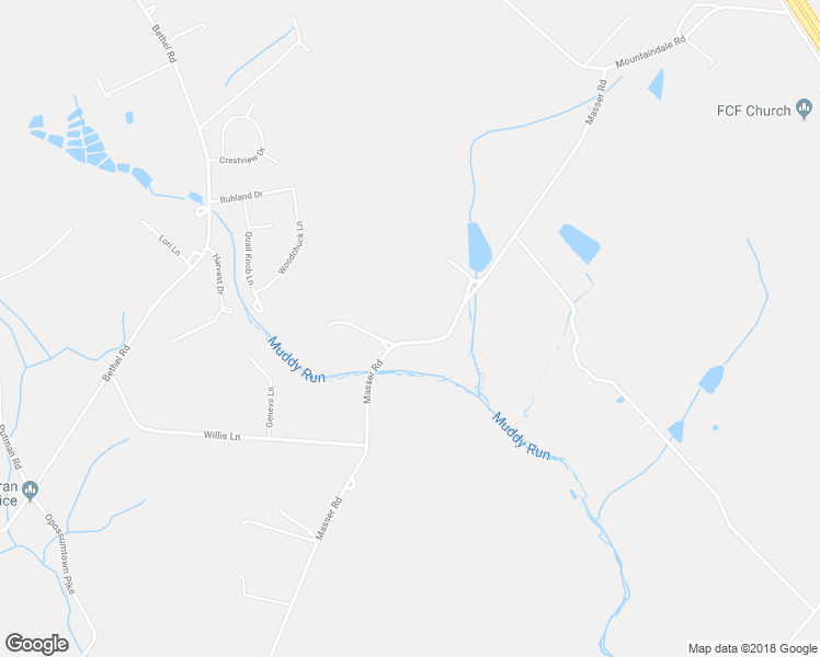 map of restaurants, bars, coffee shops, grocery stores, and more near 9920 Masser Rd in Frederick