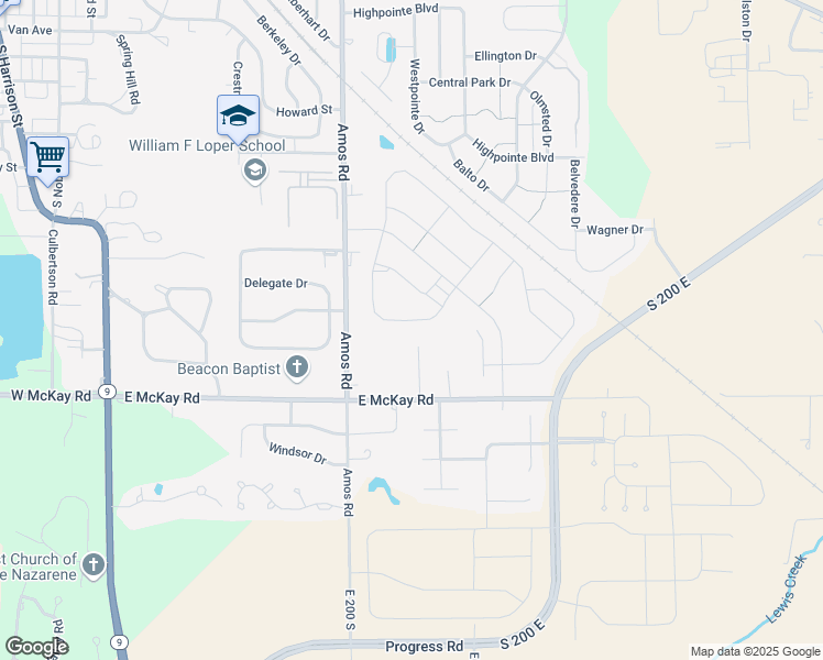 map of restaurants, bars, coffee shops, grocery stores, and more near 1749 WICHMAN Lane in Shelbyville