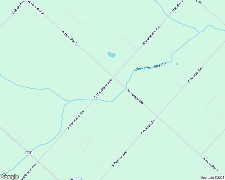 map of restaurants, bars, coffee shops, grocery stores, and more near 208 South Mannheim Avenue in Egg Harbor City