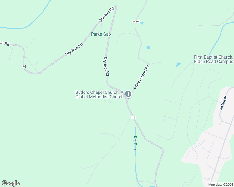 map of restaurants, bars, coffee shops, grocery stores, and more near 3069 Parks Gap Road in Martinsburg