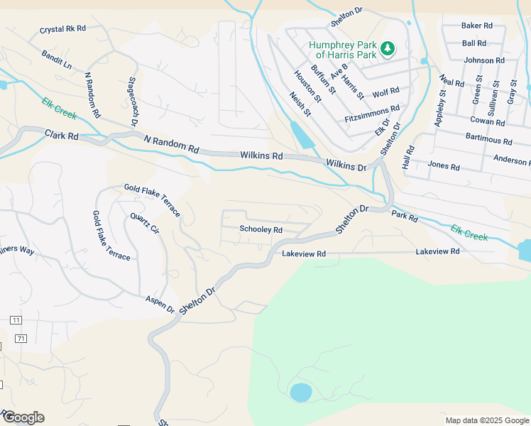 map of restaurants, bars, coffee shops, grocery stores, and more near 155 McDougal Road in Bailey