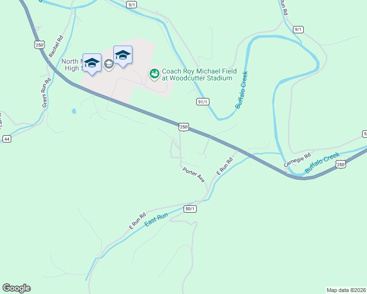 map of restaurants, bars, coffee shops, grocery stores, and more near 9 Porter Avenue in Farmington