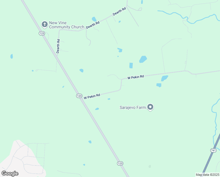map of restaurants, bars, coffee shops, grocery stores, and more near 3090 West Pekin Road in Springboro