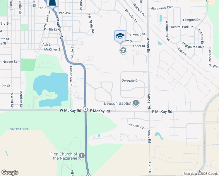 map of restaurants, bars, coffee shops, grocery stores, and more near 485 Tailholt Lane in Shelbyville