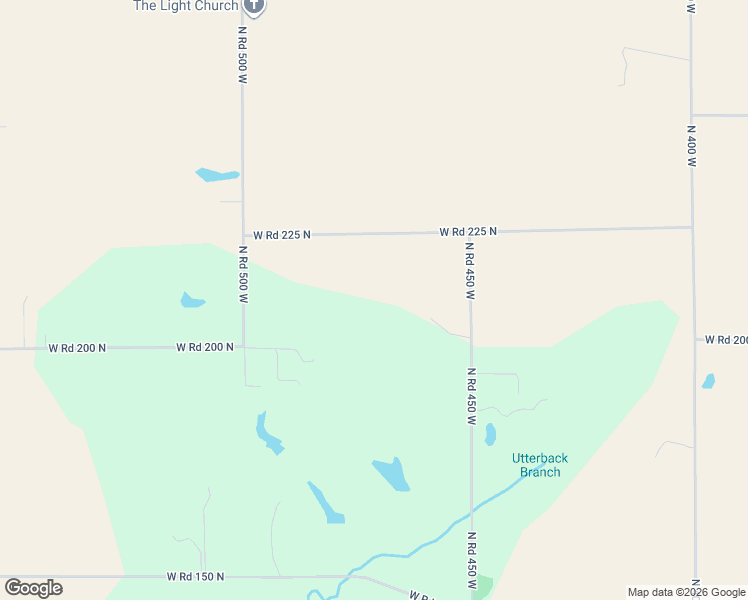 map of restaurants, bars, coffee shops, grocery stores, and more near 2150 North Road 450 West in Bargersville