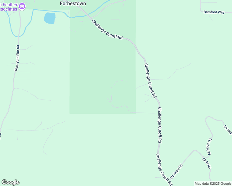 map of restaurants, bars, coffee shops, grocery stores, and more near 18774 Challenge Cutoff Road in Forbestown