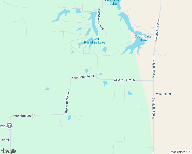 map of restaurants, bars, coffee shops, grocery stores, and more near 9095 New Harmony Road in Martinsville