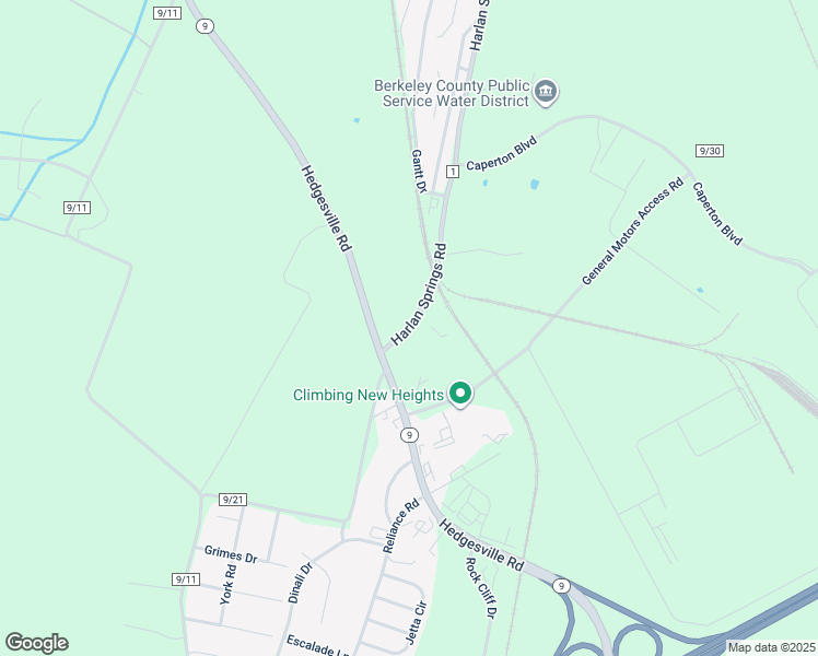 map of restaurants, bars, coffee shops, grocery stores, and more near 4 Harlan Springs Road in Martinsburg