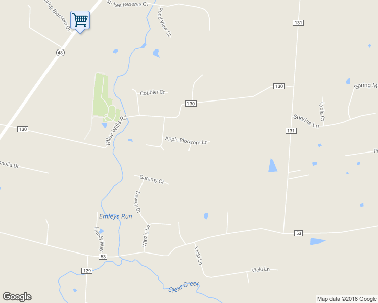 map of restaurants, bars, coffee shops, grocery stores, and more near 5045 Spice Court in Lebanon