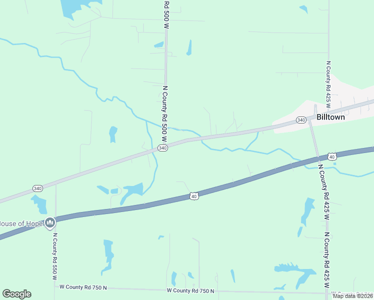 map of restaurants, bars, coffee shops, grocery stores, and more near 4938 Indiana 340 in Brazil